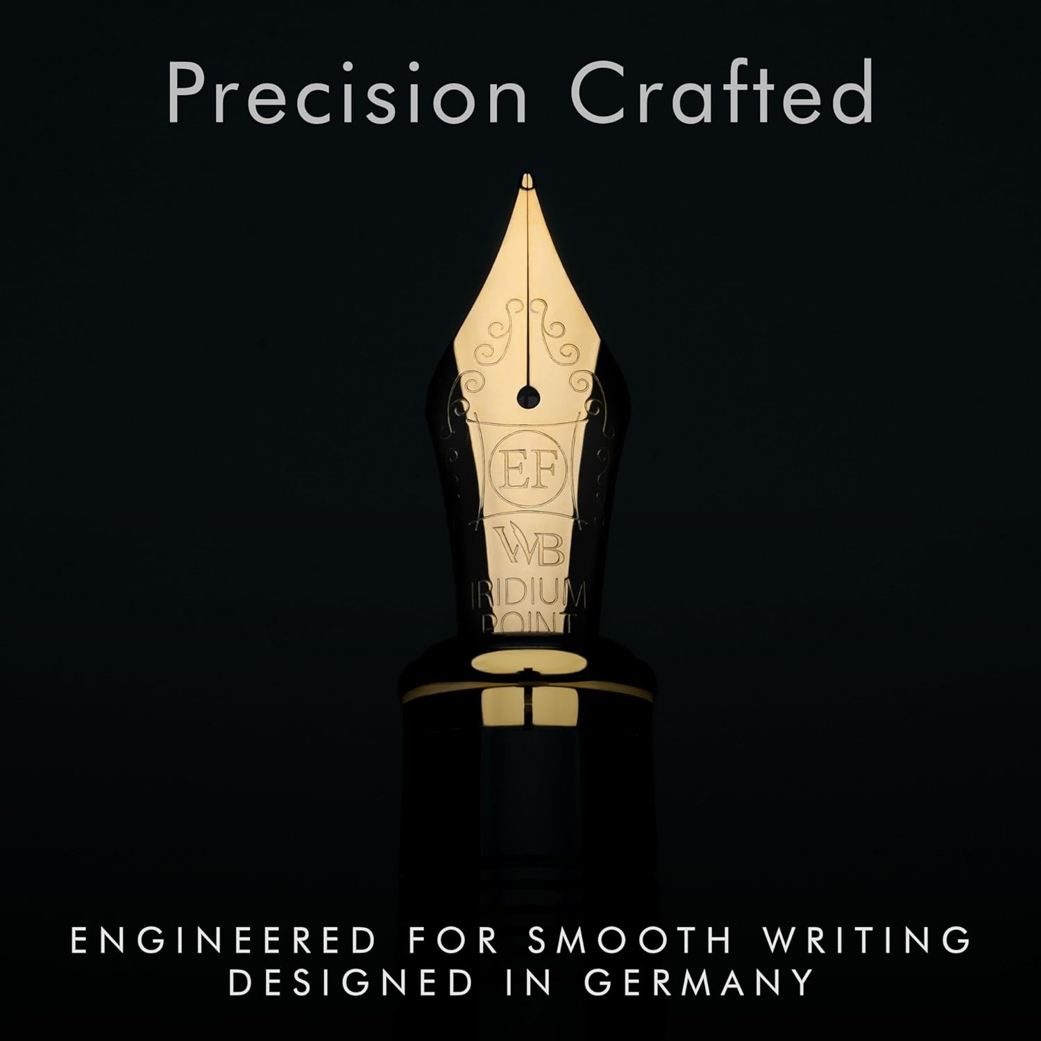 image:imageWordsworth amp Black Majesti Fountain PenBlack Checked Luxury Case Stainless Steel Medium Nib Ink Cartridges Refillable Ink ConverterCalligraphy PenBest Business Gift Set for Men amp WomenRed Gold