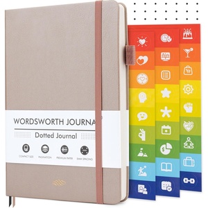 image:imageWordsworth amp Black A5 Bullet Dotted Journal 216 Dotted Pages Hardcover Grid Dot Leather 120 GSM PaperJournaling Notebook for Work amp SketchingJournals for WomenMenGifts Box Included TurquoiseRose Gold