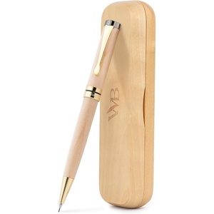 image:imageWordsworth amp Black Luxury Bamboo Mechanical Pencil Set  07mm Precision Twist Advance  Writing Drafting amp Sketching for Architects amp Engineers  20 HB Led Pencils 07mm Pack Gift Box RosewoodMaple Wood