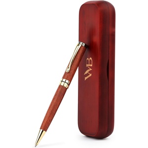 image:imageWordsworth and Black Ballpoint Pen Set  Stunning Luxury Pen Bamboo Violetwood Gold Finish Refillable Best Ball Pen for Men amp Women Black Ink Refill Elegant Point PenRosewood