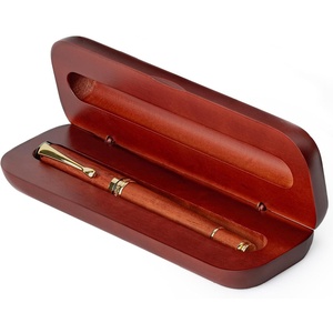 image:imageWordsworth and Black Rollerball PenStunning Luxury Pen Bamboo Blackwood Gold Finish Refillable Best Roller Ball Gift Set Pen for Men amp Women Ink Refill Point Office Pens for WritingRosewood