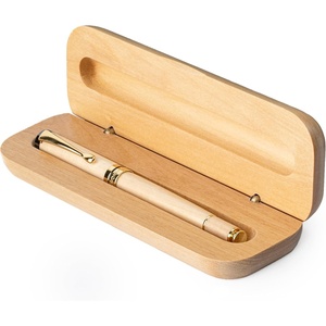 image:imageWordsworth and Black Rollerball PenStunning Luxury Pen Bamboo Blackwood Gold Finish Refillable Best Roller Ball Gift Set Pen for Men amp Women Ink Refill Point Office Pens for WritingMaple Wood